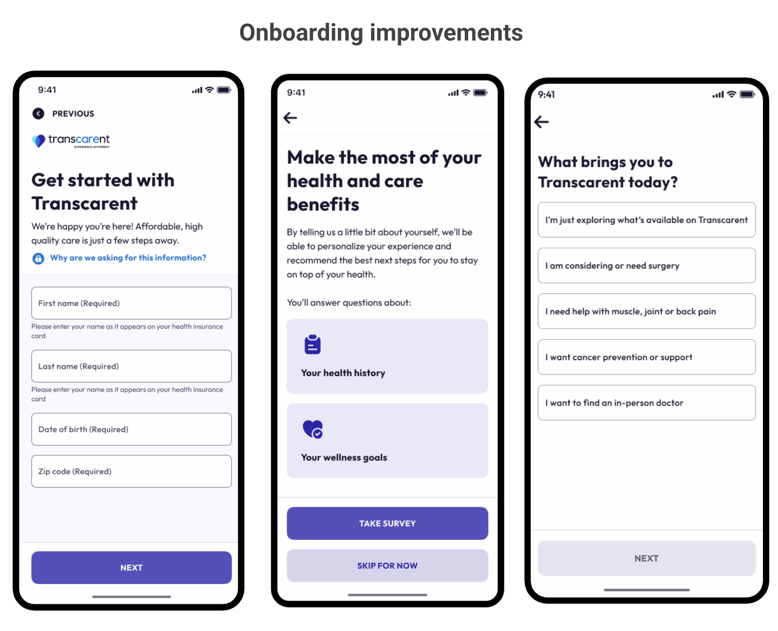 Onboarding analytics dashboard